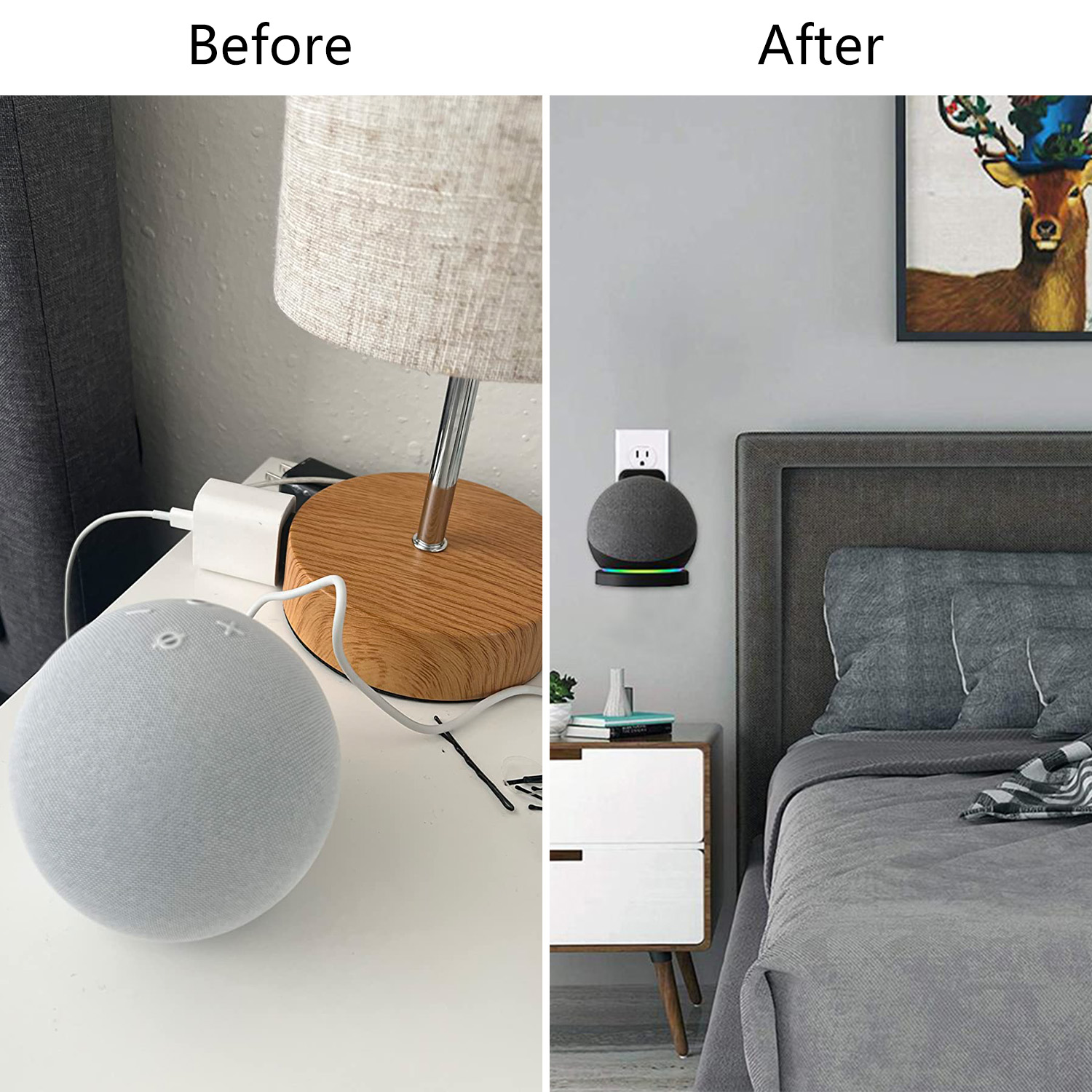 Wall Outlets Holder for Echo D - Amazon Speaker Echo Pop review and price